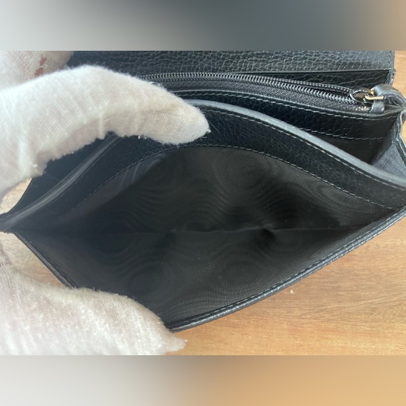 Authentic Gucci Marmont Black leather Wallet on Chain - Picture 11 of 13